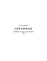 Johannus Rembrandt 200 User Manual preview