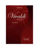 Johannus Vivaldi 15 User Manual предпросмотр