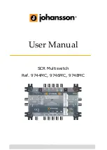 Preview for 1 page of Johansson 9744MC User Manual