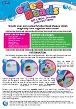 Preview for 1 page of John Adams eZee Beads 3D Little Treats Instructions