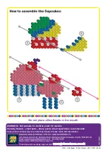 Preview for 4 page of John Adams eZee Beads 3D Little Treats Instructions