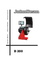 Предварительный просмотр 1 страницы John Bean B 200 Operator'S Manual