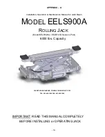 Preview for 34 page of John Bean EELR369A Installation And Operating Manual