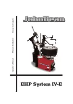 John Bean EHP System IV-E Operator'S Manual предпросмотр