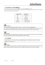 Preview for 42 page of John Bean JLT4500S Manual