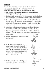 Preview for 8 page of John Bunn Neb-u-Tyke Bella the Butterfly JB0112-071 User Manual