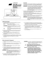 Preview for 1 page of John Crane 48 Series Installation Instructions