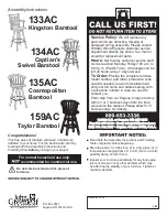 John Greenleaf 133AC Assembly Instructions preview