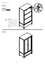 Preview for 12 page of John Lewis 803 13520 Assembly Manual