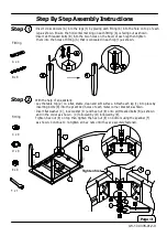 Предварительный просмотр 3 страницы John Lewis 87702708 Pre-Assembly Preparation