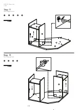 Предварительный просмотр 11 страницы John Lewis ABACUS corner desk Assembly Instructions Manual