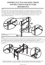 Предварительный просмотр 4 страницы John Lewis Ashton High Sleeper Bed Assembly Instructions Manual