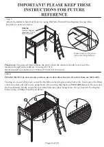 Предварительный просмотр 6 страницы John Lewis Ashton High Sleeper Bed Assembly Instructions Manual