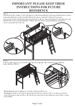 Предварительный просмотр 7 страницы John Lewis Ashton High Sleeper Bed Assembly Instructions Manual