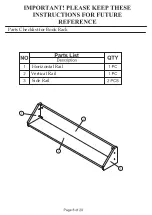 Предварительный просмотр 8 страницы John Lewis Ashton High Sleeper Bed Assembly Instructions Manual