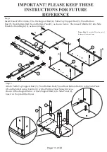 Предварительный просмотр 11 страницы John Lewis Ashton High Sleeper Bed Assembly Instructions Manual