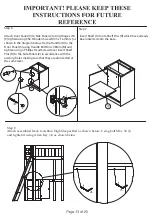 Предварительный просмотр 13 страницы John Lewis Ashton High Sleeper Bed Assembly Instructions Manual