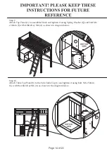 Предварительный просмотр 14 страницы John Lewis Ashton High Sleeper Bed Assembly Instructions Manual