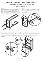 Предварительный просмотр 18 страницы John Lewis Ashton High Sleeper Bed Assembly Instructions Manual