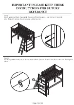 Предварительный просмотр 19 страницы John Lewis Ashton High Sleeper Bed Assembly Instructions Manual