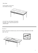 Preview for 4 page of John Lewis BRONTE EXTENSION DINING TABLE Quick Start Manual