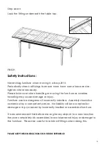 Preview for 6 page of John Lewis BRONTE EXTENSION DINING TABLE Quick Start Manual