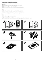 Предварительный просмотр 3 страницы John Lewis Calia 836 03001 Assembly Instructions Manual