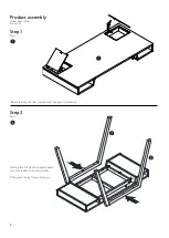 Предварительный просмотр 6 страницы John Lewis Carter Desk White Manual