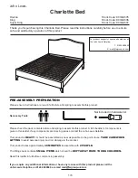 John Lewis Charlotte Bed Instructions Manual предпросмотр