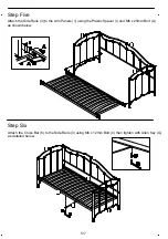 Предварительный просмотр 5 страницы John Lewis Daisy Daybed 803/41405 Manual