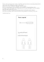 Preview for 2 page of John Lewis Dara 803 18203 Assembly Instructions Manual