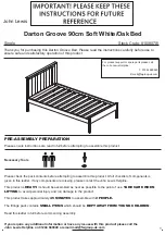 John Lewis Darton Groove 810/80701 Instructions Manual preview