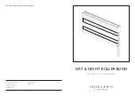 John Lewis DAY & NIGHT ROLLER BLIND Instruction Manual preview