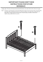 Предварительный просмотр 6 страницы John Lewis Devon 803/61603 Assembly Instructions Manual