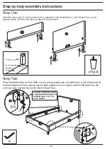 Предварительный просмотр 3 страницы John Lewis Emily Small Double Instructions Manual