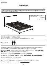 John Lewis Emily Storage Bed Instructions Manual предпросмотр