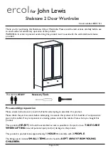 Предварительный просмотр 1 страницы John Lewis ercol Shalstone 80311511 Manual