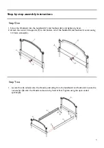 Предварительный просмотр 3 страницы John Lewis Etienne Louis HE bed 150cm bedstead Instruction Leaflet