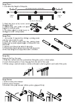 Предварительный просмотр 3 страницы John Lewis Eyelet Curtain Pole Kit Manual