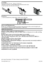 Предварительный просмотр 4 страницы John Lewis Eyelet Curtain Pole Kit Manual