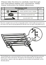 Предварительный просмотр 2 страницы John Lewis Fawley Headboard Step By Step Assembly Instructions