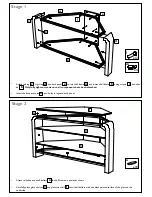 Предварительный просмотр 3 страницы John Lewis FLAT-SCREEN TELEVISION STAND JLC95/3-B/W-09 Instruction Manual