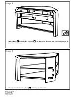 Предварительный просмотр 4 страницы John Lewis FLAT-SCREEN TELEVISION STAND JLC95/3-B/W-09 Instruction Manual