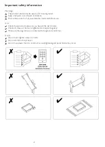 Предварительный просмотр 3 страницы John Lewis Iona 83607705 Instructions And Warnings