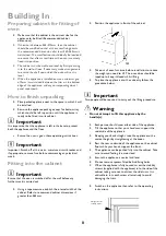 Предварительный просмотр 8 страницы John Lewis JLBIDO906 Instruction Manual