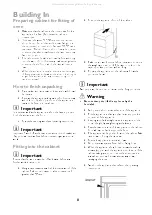 Preview for 8 page of John Lewis JLBIDOS906 Instruction Manual