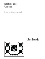 John Lewis JLBIGGH703 Instruction Manual предпросмотр