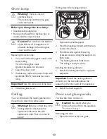 Preview for 22 page of John Lewis JLBIOS611 Instruction Manual