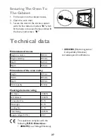 Предварительный просмотр 27 страницы John Lewis JLBIOS661 Instruction Manual