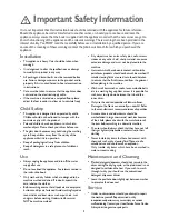 Предварительный просмотр 2 страницы John Lewis JLBIWD 1400 Instruction Manual